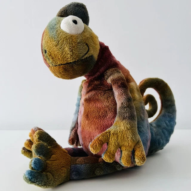 JELLYCAT COLIN CHAMELEON Plush Teddy Bear Comforter Soother Beanie Bum