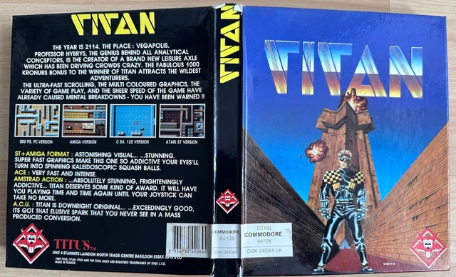 K7 Jeux Commodore 64/128 - Compilation Hit Pack 1987, Très Bon état
