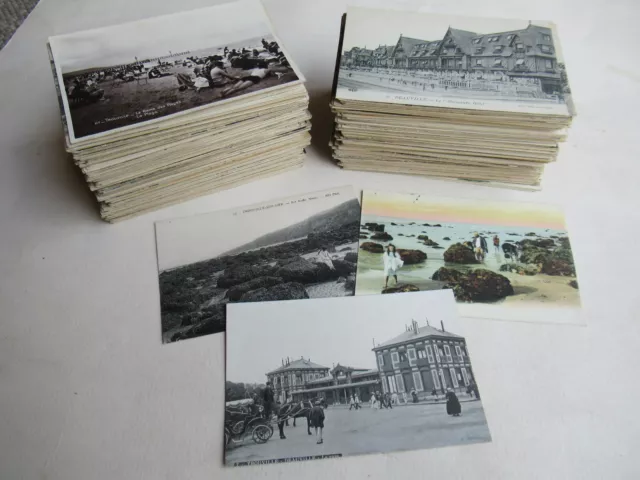 Lot de 430 Cartes Postales Anciennes du Calvados (14) - Trouville / Deauville