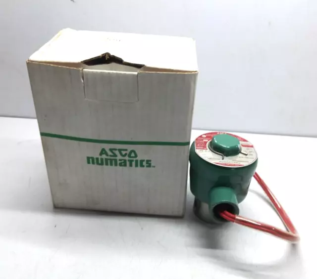 Asco 8262A145V Électrovanne Air Gaz LPG 0-8 240V 50Hz 16.7W 0.6cm Npt Orifice