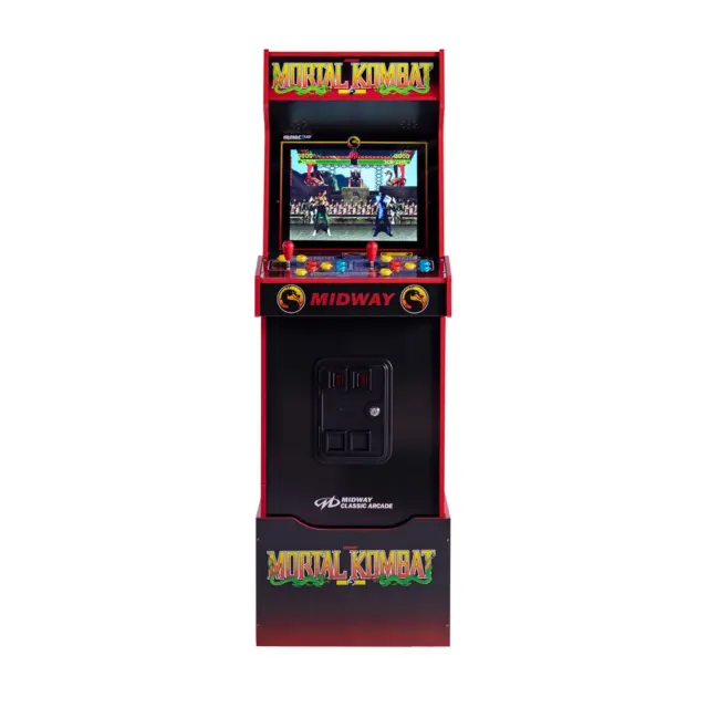 Arcade1Up Game Machine Mortal Kombat Legacy Edition Video Game Custom Riser Play