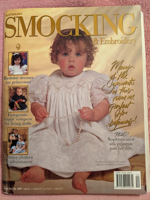 Revista australiana de esmoquin y bordado, número de edición 40, 1997, muy buen estado.