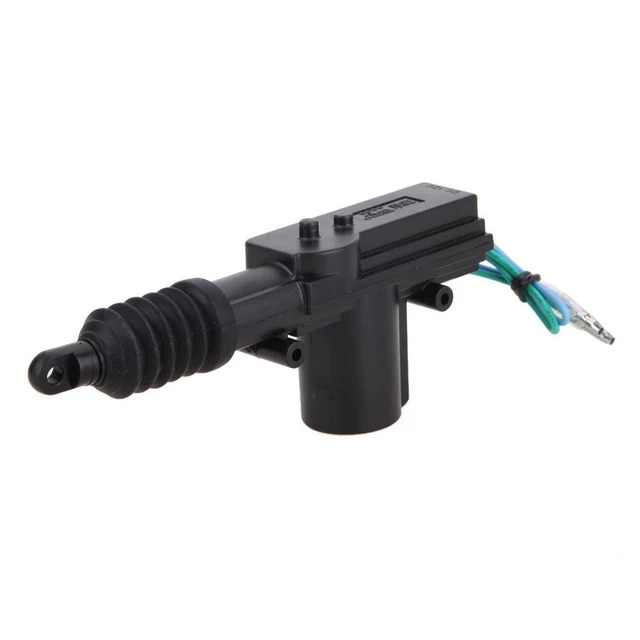 Central Door Lock Motor 12V Car Door Lock Actuator Motor 2 Wire Metal Plastic