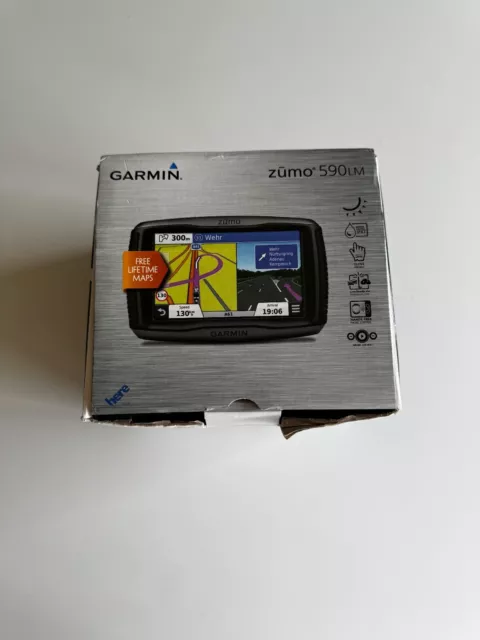 Garmin Zumo 590 Lm Motorcycle Sat Nav