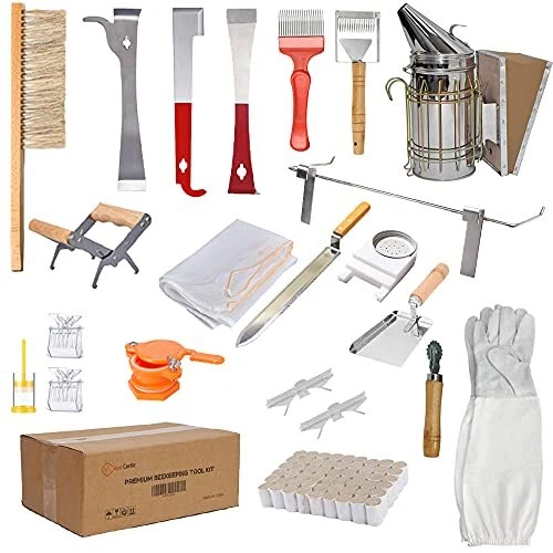 Beekeeping Supplies 22 Pieces Frame Holder Beekeeping KitBeekeeping Tools Bee...