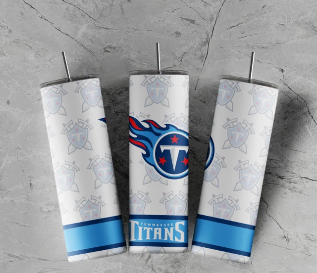 Tennesse Titans 20 oz hot cold Tumbler Double Walled Game Day