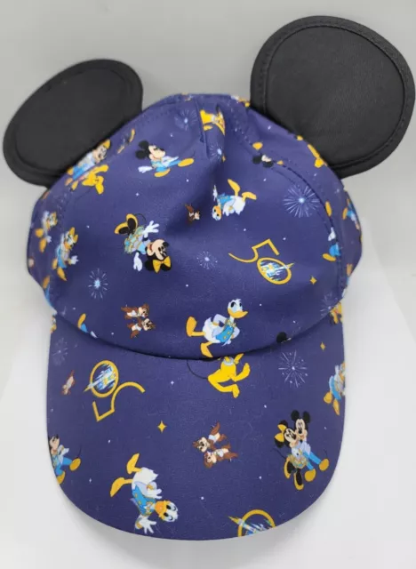 Walt Disney World 50th Anniversary Mickey Mouse & Friends Infant Hat Cap New