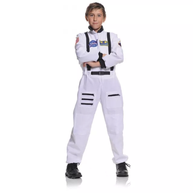 Underwraps Astronauta Bianco Nasa Spazio Bambini Costume Halloween 26982