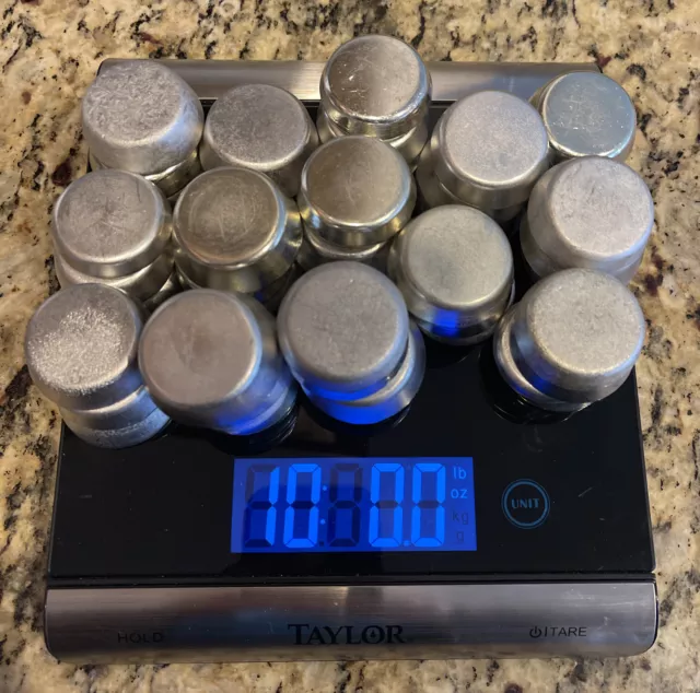 Pete 20 Lbs Pewter Ingots 92% Tin for Casting Lures Bullets Amo Crafts Reloading