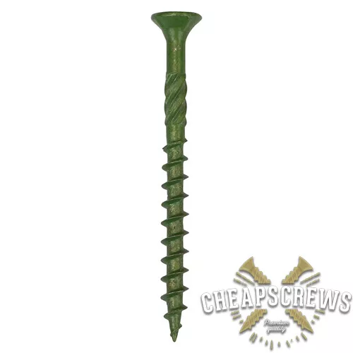 Professional Decking Landscape External Wood Screw Green 50-100mm TIMCO FORGEFIX