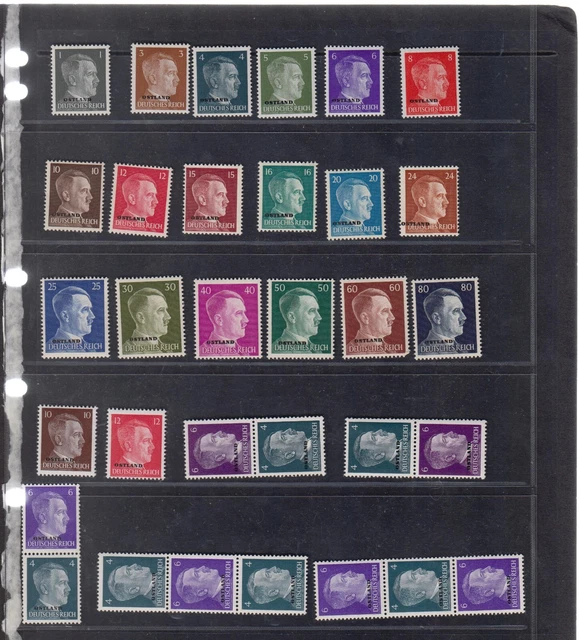 Ostland, MiNr. 1 - 20, postfrisch