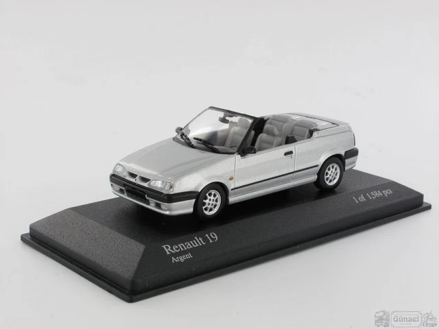 Renault 19 cabriolet 1992 1/43 Minichamps