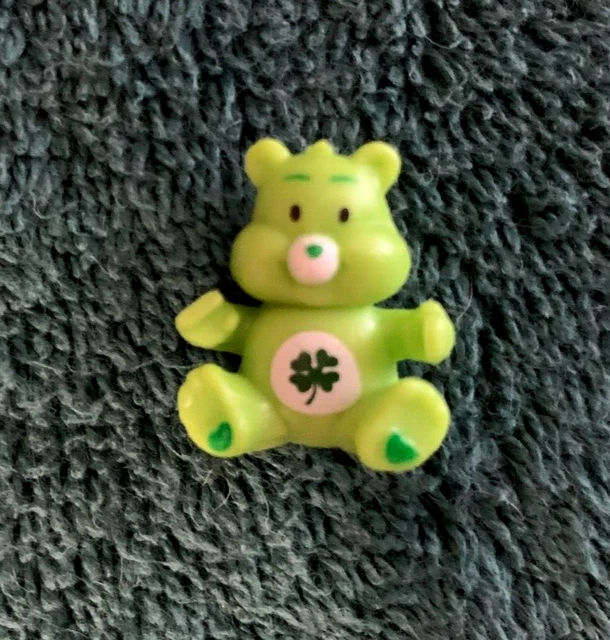 WORLDS SMALLEST MICRO Toy Box CARE BEARS GOOD LUCK Bear SERIES 2 + 8.