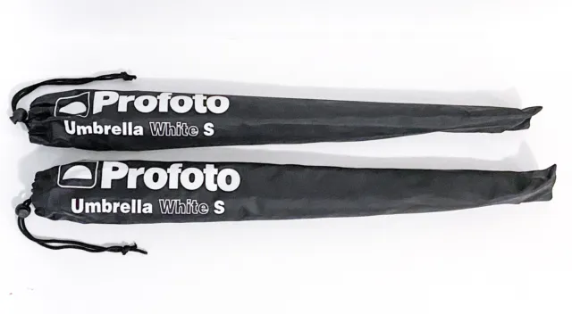 Profoto Photography Studio Umbrellas White 33" Set of 2 - BRAND NEW, with cases
