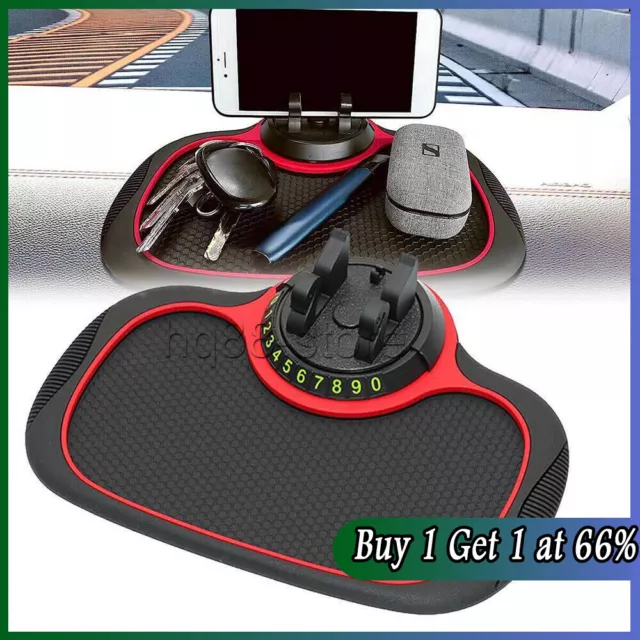 Multifunction Anti-Slip Mat Auto Phone Holder Anti Skid Car Dashboard Sticky Pad 2