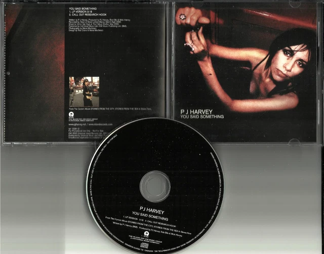 PJ HARVEY YOU Said Something USA 2000 RARE PROMO DJ CD single ISLR15291 COMME NEUF EUR 38,29