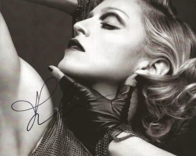 MADONNA HAND SIGNED AUTOGRAPH 8 x 10 PHOTO COA FROM N.A. # 1469