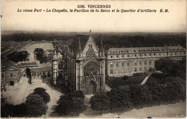 CPA Vincennes Le Fort. La Chapelle, le Pavillon de la Reine (1347284)