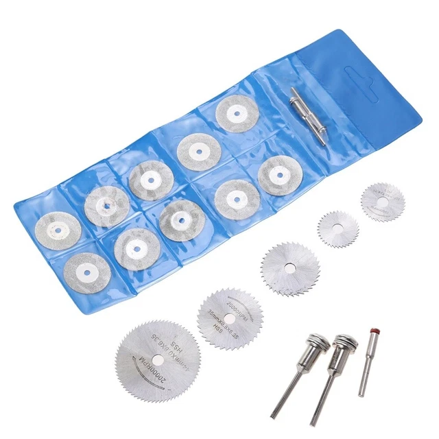 20 pz Mini HSS Ruota di taglio Dics Fette circolari Fette trasversali