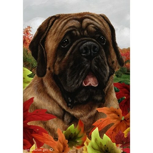 Fall Garden Flag (TB) - Red Mastiff 132761