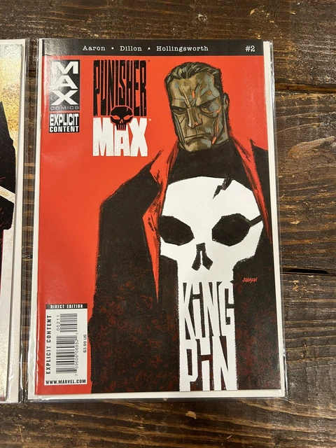 The Punisher Max 1-2 Aaron - Dillon - Hollingsworth 2010 Kingpin 3