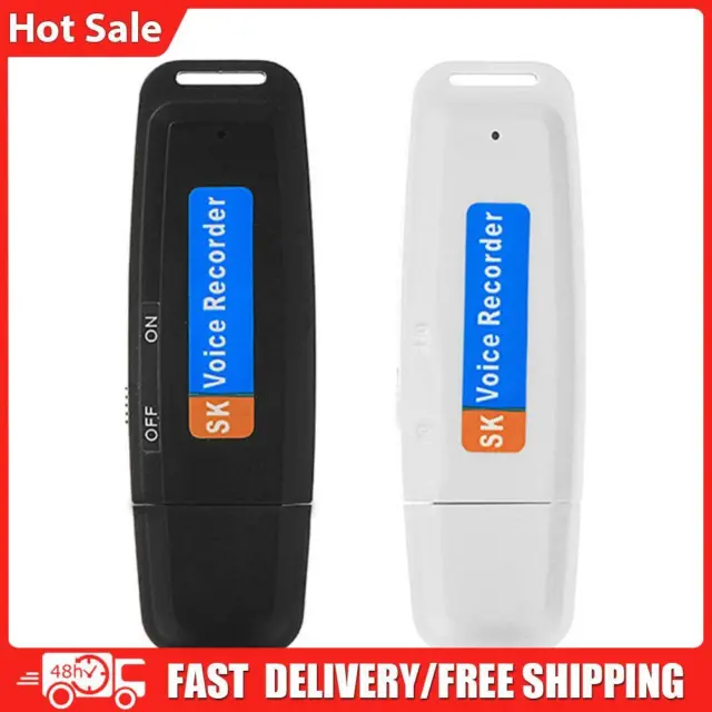 SK001 Portable U Disk Audio Voice Recorder TF Card USB Dictaphone Flash Drive