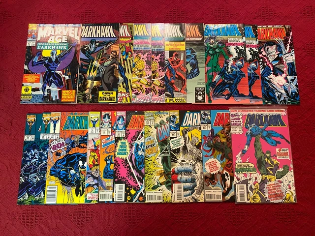Marvel Age #97, Darkhawk #1 (1991) 1st Appearances of Darkhawk - Lot of 20