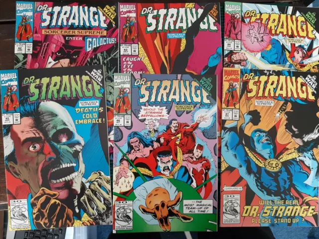 Dr. Strange Infinity War 42-47 komplett Dr Strange Crossovers VFN+