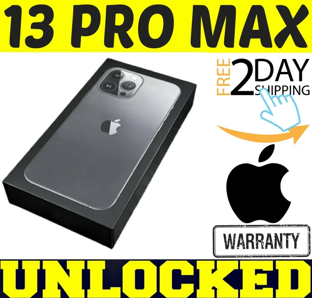 APPLE IPHONE 13 PRO MAX 128GB GRAPHITE (FACTORY UNLOCKED) APPLE WARNTY SEALED EUR 1.077,22