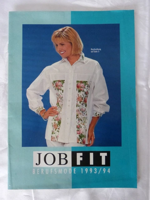 Auflösung:Fundzustand-Original kleiner  Job-Fit-Katalog -Vintage-Selten-1993/94