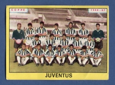 SCUDETTO JUVENTUS ALBUM CALCIATORI PANINI 1966-67 1967 ORIGINALE OTTIMO RECUPERO 