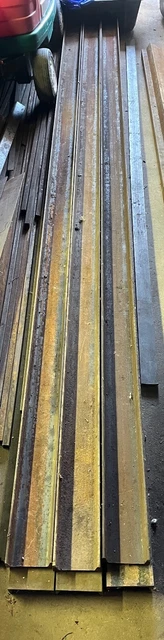 4” Steel Channel 6 pieces 10 foot long