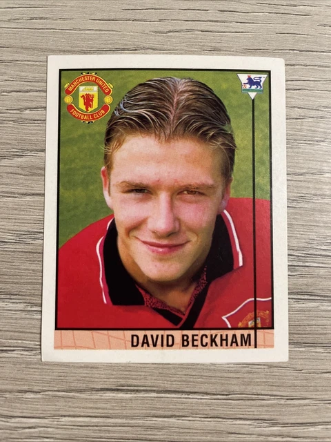 Carte David Beckham Rookie PSA 7 - Manchester United 1996-97 Merlin's Premier Gold #92 - Collection