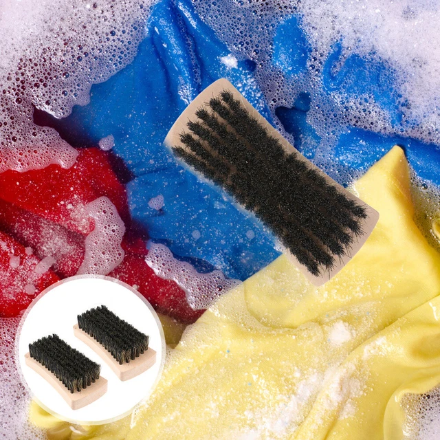 2 piezas Cepillos para lavandería Zapatos para el hogar Cepillos para tomar un baño