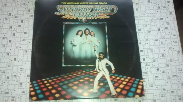 Saturday Night Fever Original Movie Sound Track Double Vinyl Lp 1977 Rso 2658