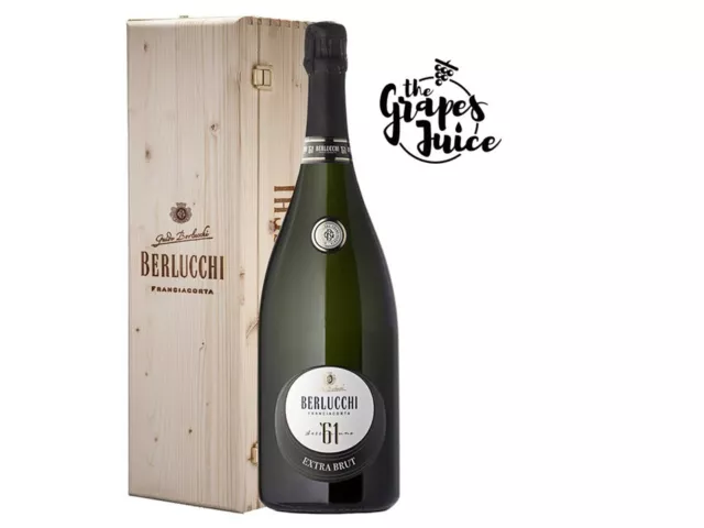 BERLUCCHI '61 Double Magnum 3LT Vin Mousseux Extra Brut Docg Franciacorta