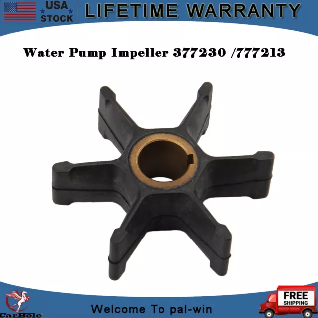 Water Pump Impeller 377230 / 777213 Boat For Johnson Evinrude OMC 35/40/50/55 HP