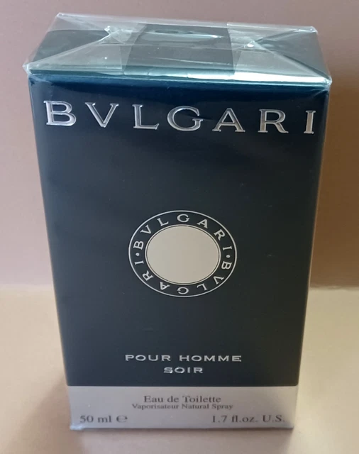 BVLGARI BULGARI DA UOMO SERA EDT 50ml NAT. SPRAY NUOVO/PELLICOLA