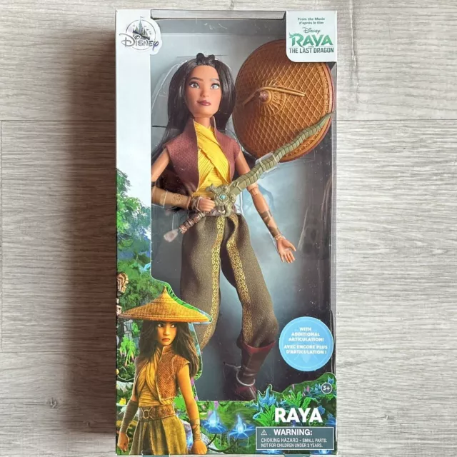 Disney Store Raya, klassische Puppe, Raya und der letzte Drache – Neu