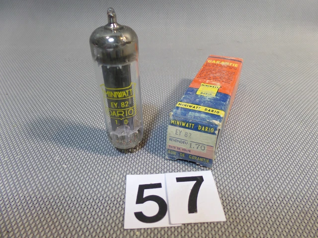Tube électronique MINIWATT DARIO EF40, NOS, Pour Ampli Vintage
