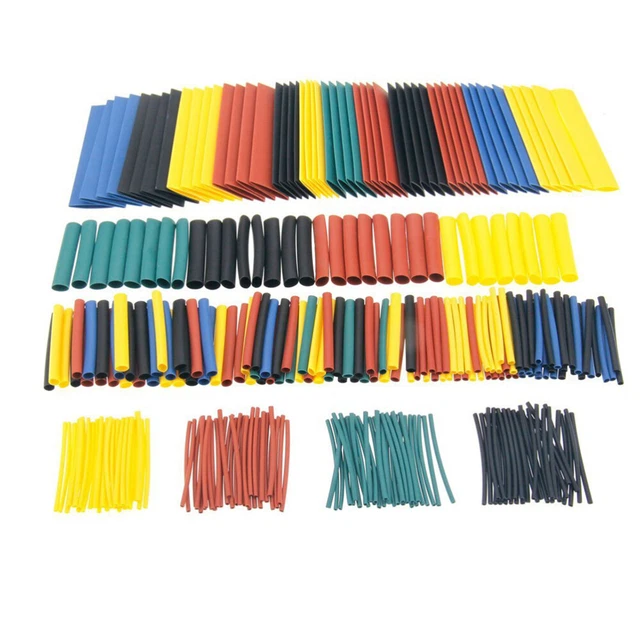 328 pz/set Tubo termoretraibile avvolgente tubo a colori misti