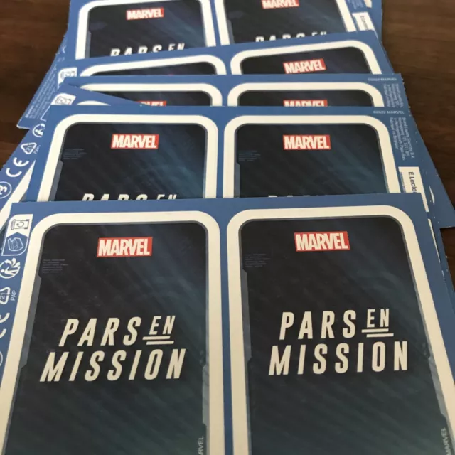 Marvel Leclerc - Pars en mission - Ouverture cartes 