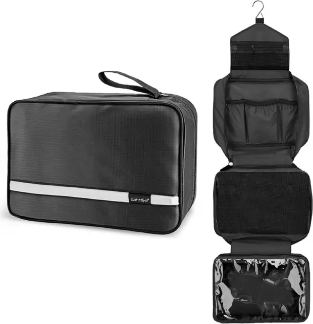 Beauty Case Da Viaggio, Borsa Da Toilette per Donna Uomo Beauty Case Grande