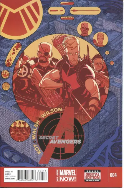Secret Avengers (2014 Series) #4 A NM- 9.2