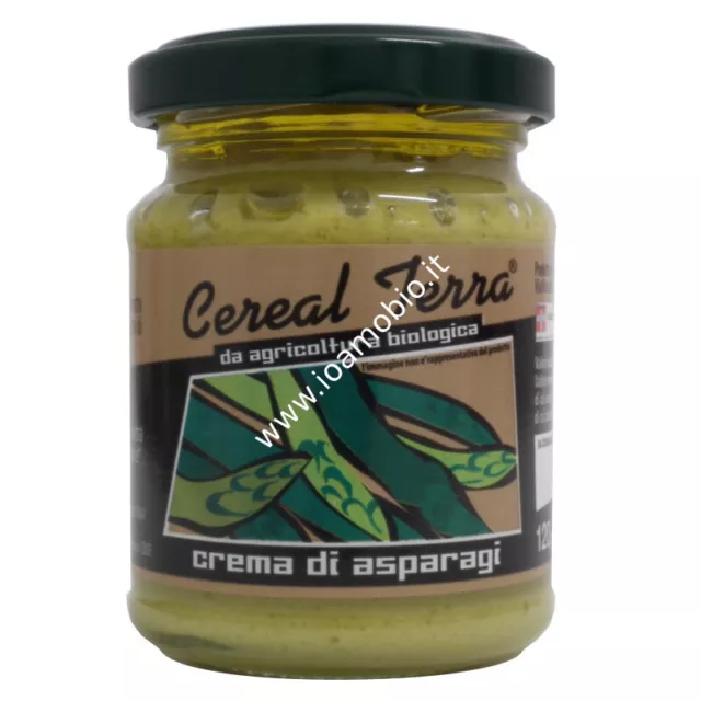 Crema di Asparagi 120g - Crema Spalmabile Biologica Cereal terra