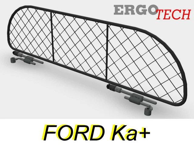 Divisorio Rete Per Ford Tourneo Courier - ERGOTECH RDA65-XL Per Cani E Bagagli