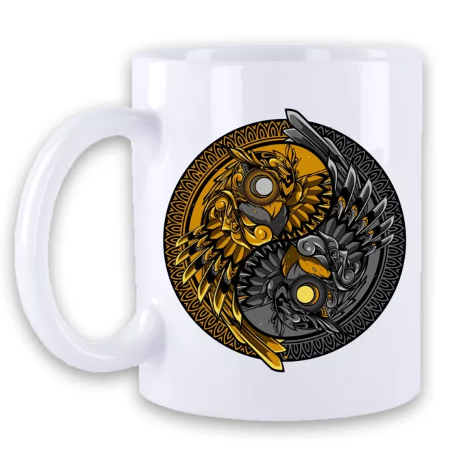 Yin und Yang Kaffeetasse Kaffeebecher Teetasse Tasse Yoga Taoismus Geschenk 2