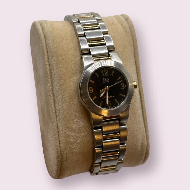 ESQ Movado Oceania 07100730 Stainless Steel Women's Two-tone Swiss Quartz Watch