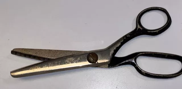 KLEENCUT Vintage Scissors Skalloping Scalloping Shears made-in-USA