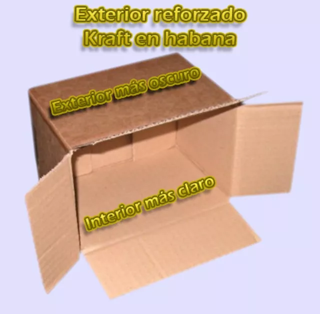 CAJAS DE CARTON MARRON 22x15x10 cm CARTON ENVIOS PAQUETERIA CAJAS 3